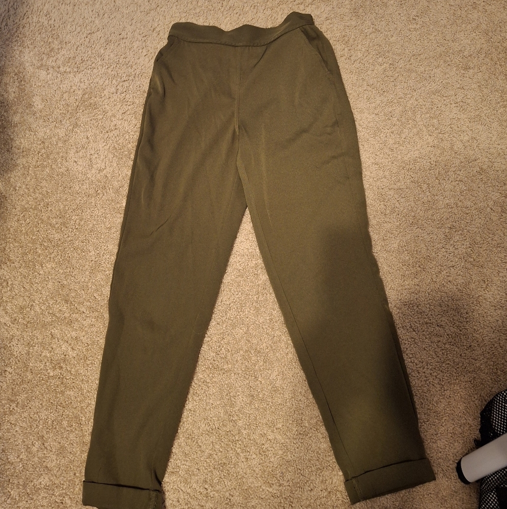 Max Studio, Hunter Green Pants, XS
